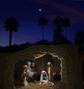 Image of the Nativity scene