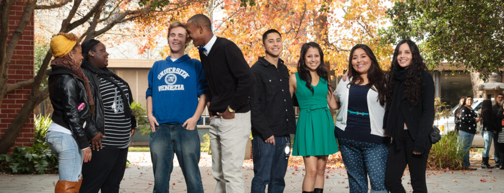 Image of college students