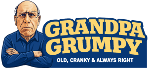Grandpa Grumpy logo tight